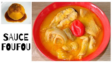 Recette sauce pour foufou ivoirien #124 / Ivorian foufou sauce recipe - YouTube