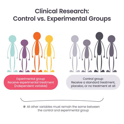 Clinical Research, control versus experimental group 21790126 Vector Art at Vecteezy