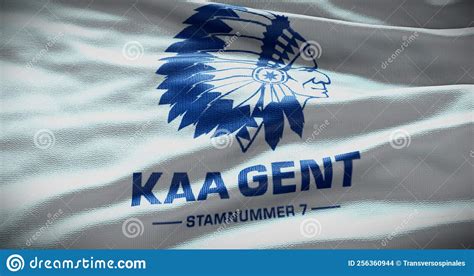 Barcelona, Spain - 17 September 2022: KAA Gent FC Football Club, Soccer ...