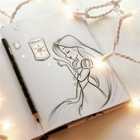 30 Magical Disney drawing sketch ideas & Inspiration - Brighter Craft ...