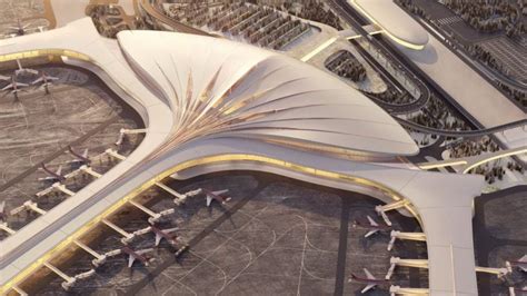 'Feather floating': MAD architects reveal China’s new airport design