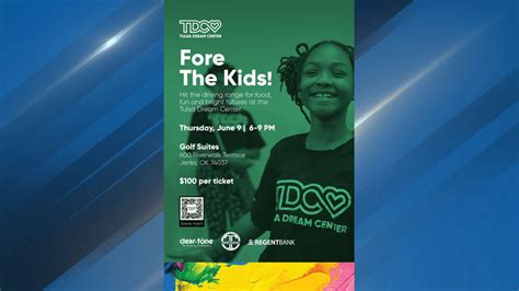 Tulsa Dream Center to host 'Fore the Kids' fundraiser; for youth sports leagues, camps