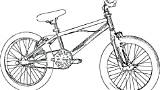 Bmx Bike Coloring Page At GetColoringscom  Free Printable Colorings sketch template