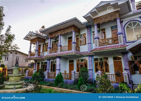 Hotels at Countryside in Taunggyi, Myanmar Editorial Stock Photo - Image of landscape, hill ...