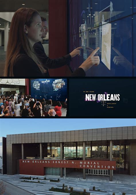 New Orleans Convention Center—Interactive Exhibit :: Behance