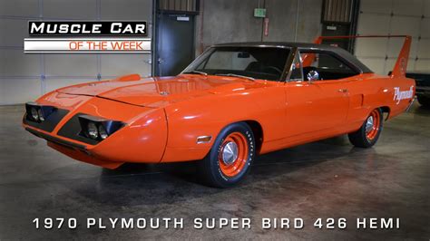 1970 Plymouth Superbird 426 Hemi Muscle Car Of The Week Video #57 - YouTube