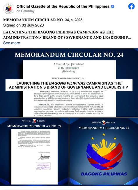 PIA - PBBM promotes ‘Bagong Pilipinas’ brand of governance, leadership ...