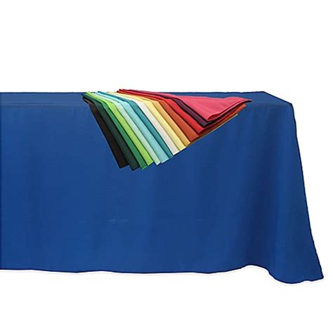 Basic Oblong Tablecloth - BedBathandBeyond.com