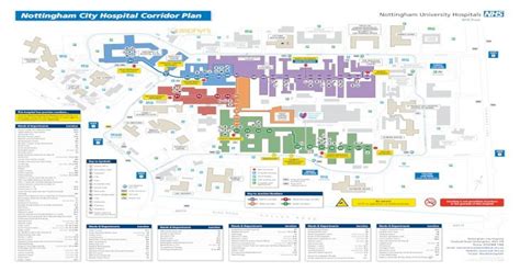 Nottingham City Hospital Campus Map