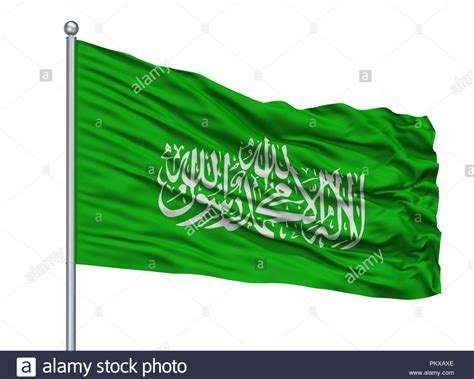 Free download Hamas Flag On Flagpole Isolated On White Background 3D ...