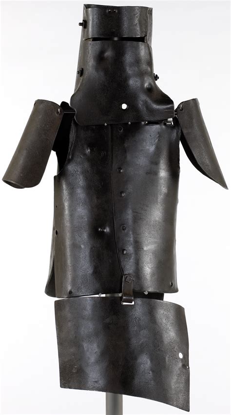 Armour worn by the Australian bushranger Ned Kelly in a shootout with police at Glenrowan on the ...