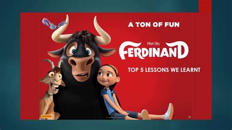 Ferdinand Movie Quotes/Lessons (2017) - YouTube