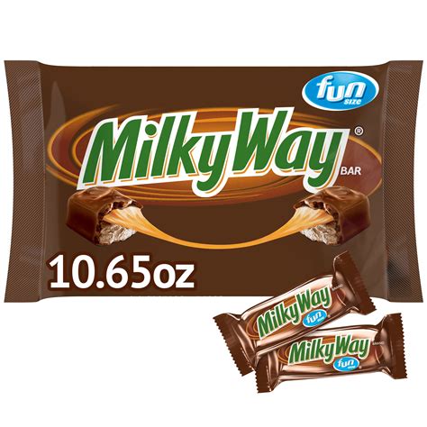 MILKY WAY, Chocolate Candy Bar Fun Size, 10.65 Oz Bag - Walmart.com - Walmart.com