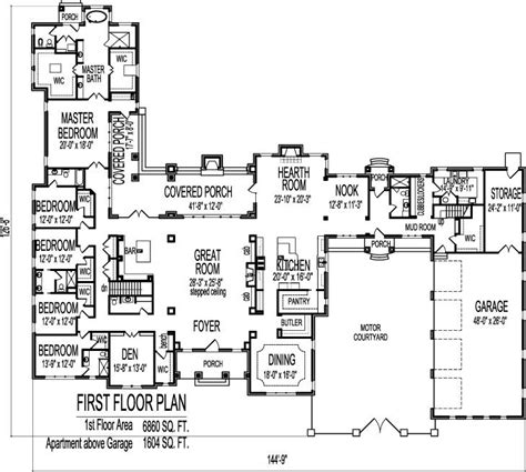 10000 Square Foot House Floor Plans - floorplans.click