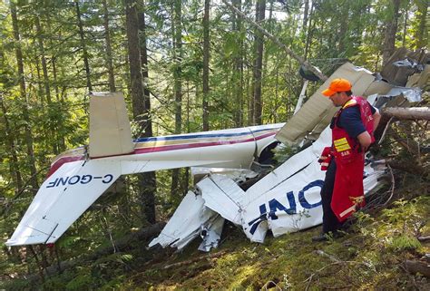 UPDATE: Student pilot walks away from plane crash near Salmon Arm ...