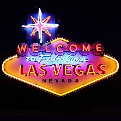 Las Vegas Neon Sign - Elite Home Gamerooms | Game Room Art