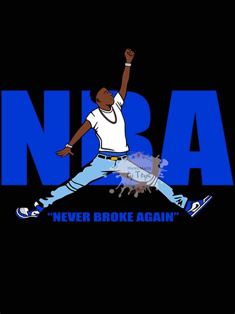 Never Broke Again Logo Wallpaper - Never broke again NBA - Never Broke Again Nba - T-Shirt ...