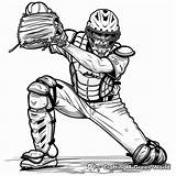 Realistic Baseball Coloring Pages  Free & Printable sketch template