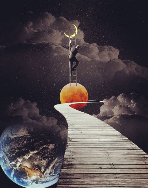 trashriotart | Surreal art, Collage art, Space art