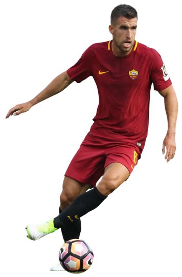 Kevin Strootman AS Roma football render - FootyRenders