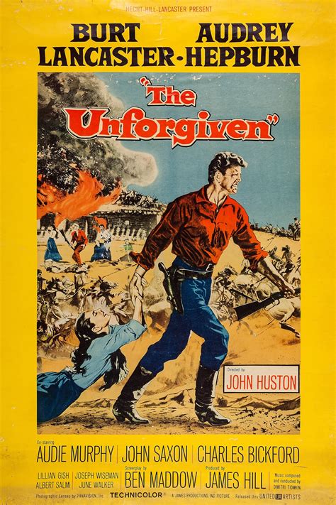 The Unforgiven (1960) - Posters — The Movie Database (TMDB)