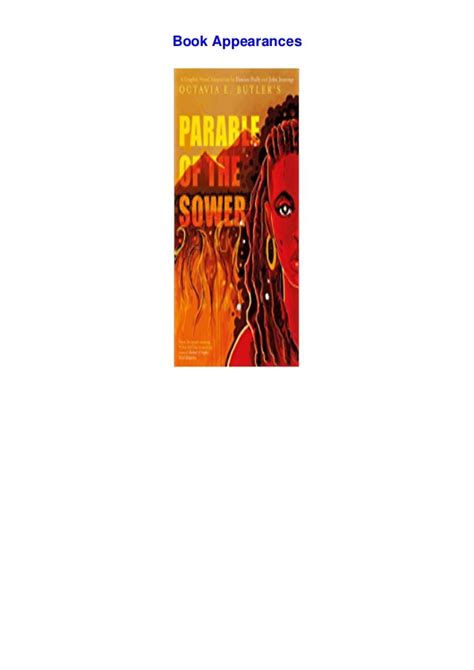 [DOWNLOAD IN ~>PDF (Parable of the Sower: A Graphic Novel Adaptation: A ...