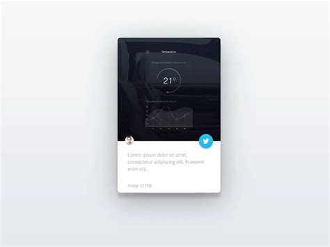 Materials Sharing Card by Mathias Adam on Dribbble