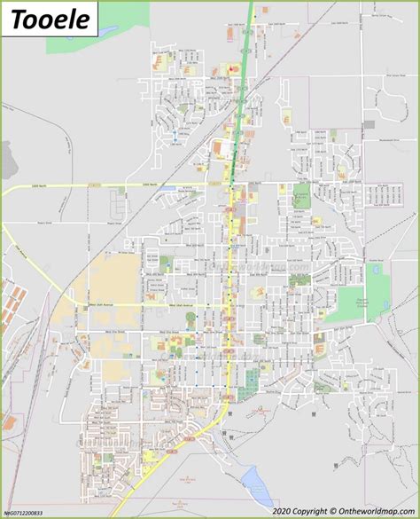 Tooele Map | Utah, U.S. | Maps of Tooele