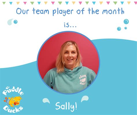 Our Team Player of the Month is... | Puddle Ducks