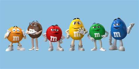 m&m colors personality - France Murry