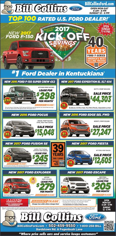 Bill Collins Ford Lincoln of Louisville | New Ford dealership in ...