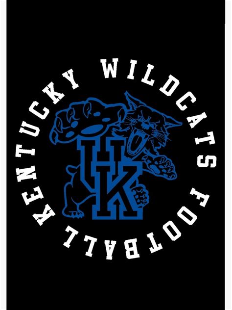 "Kentucky wildcats football logo" Poster for Sale by AichaLoveSpring ...