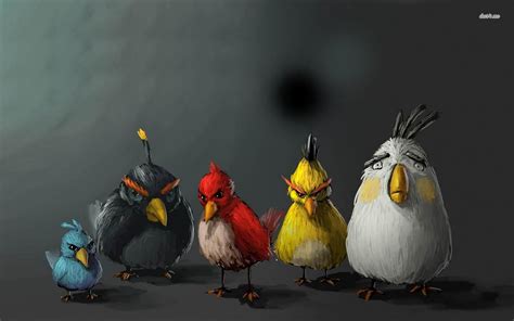 3D HD WALLPAPERS: ANGRY BIRDS WALLPAPERS