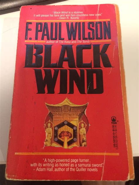 Black Wind Review Review & Interview With F. Paul Wilson — Matthew Legare - Thriller Author