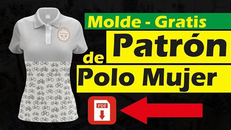 Patrones GRATIS para POLOS de MUJER (Camibusos) PDF Camisa Polo, Polo ...