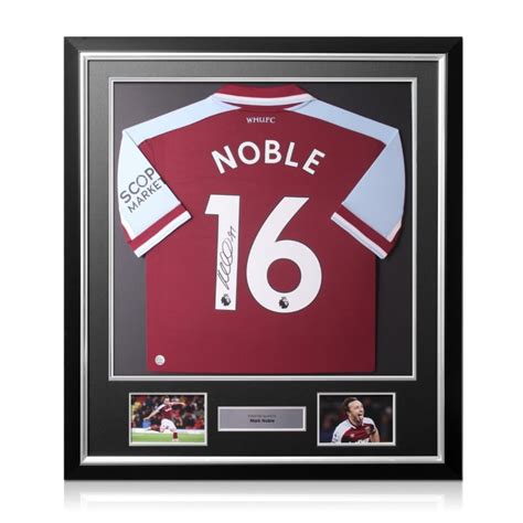 Mark Noble Signed West Ham 21/22 Shirt | Exclusive Memorabilia