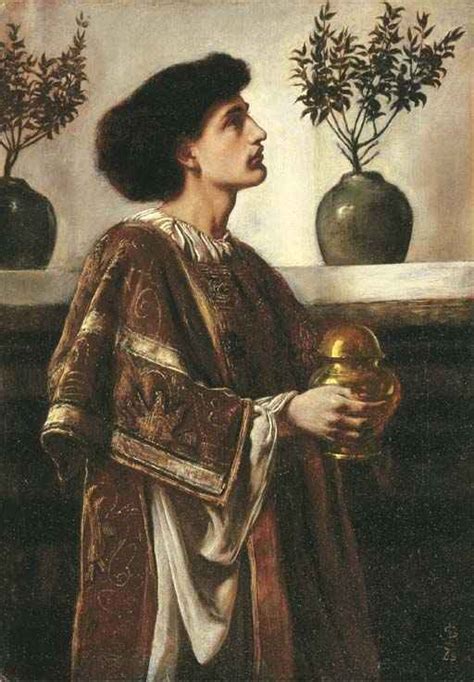 Pre Raphaelite Art: Simeon Solomon - A Deacon