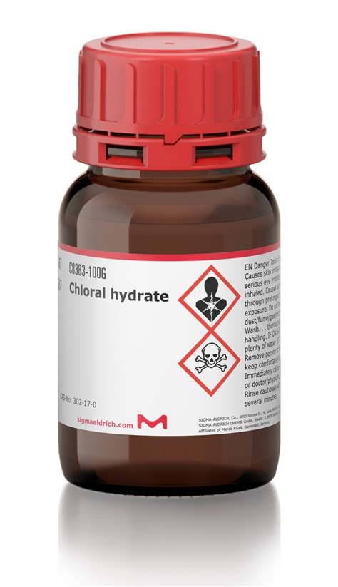 Chloral hydrate, | C8383-250G | SIGMA ALDRICH | SLS