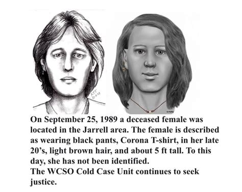 Unsolved Crimes - Williamson County Crime Stoppers