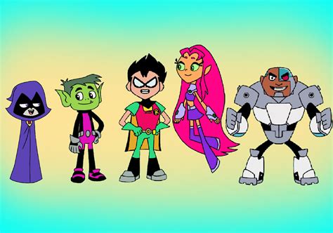 ArtStation - Teen Titans Go