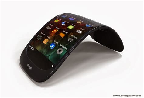 GSM Galaxy Blog: LG flexible OLED smartphone display