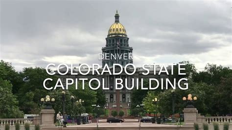 Denver Colorado Capitol Building and View of Denver from Dome - YouTube