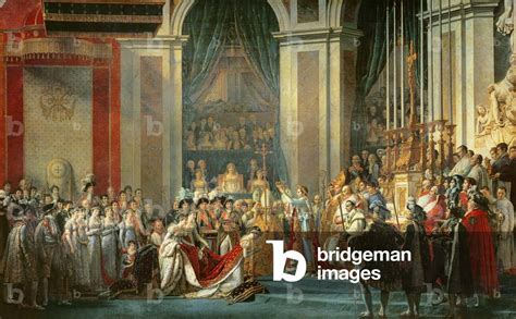 Image of The consecration of the Emperor Napoleon I and Coronation of ...