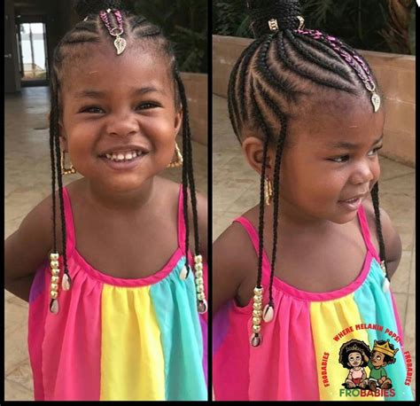 Cornrows For Girls, Girls Braids, Braids For Kids, Braids For Short Hair, Natural Hairstyles For ...