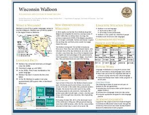 Wisconsin Walloon -- A Language and Culture in Sharp Decline