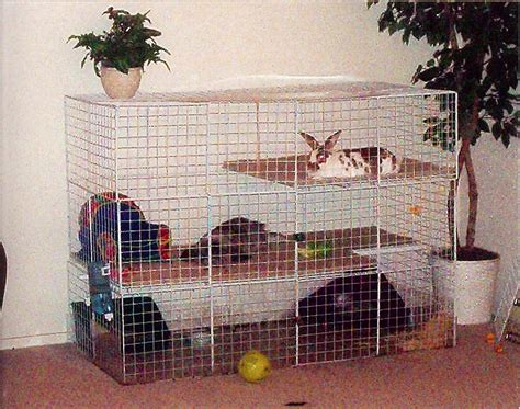 Extra large rabbit indoor cage plus a double tier hutch in Caerphilly ...