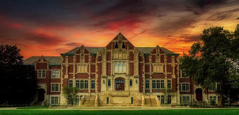 Fine Arts Building - Ball State University Photograph by Mountain ...