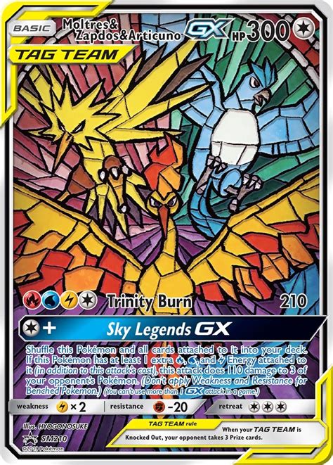 Moltres & Zapdos & Articuno GX - SM Promos - Pokemon