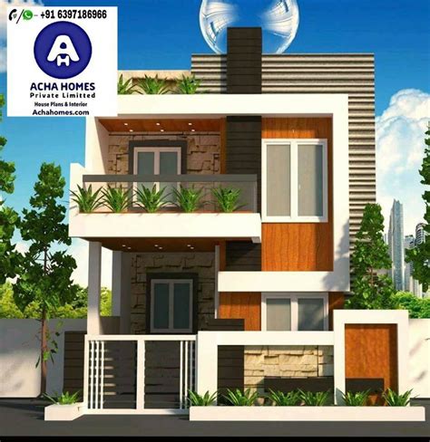 List of 800 Square feet 2 BHK Modern Home Design | Acha Homes