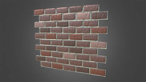 Brick Wall - 3D model by BradleyKeats [b973742] - Sketchfab